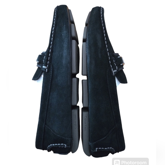 Calvin Klein Mario Suede Black Loafers Size 9M main image 9